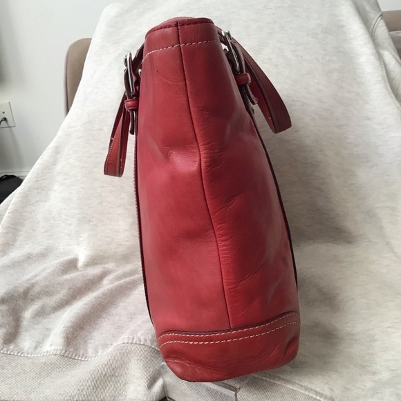 Vtg Coach Hampton Leather Tote E063-F10194 - Picture 13 of 15